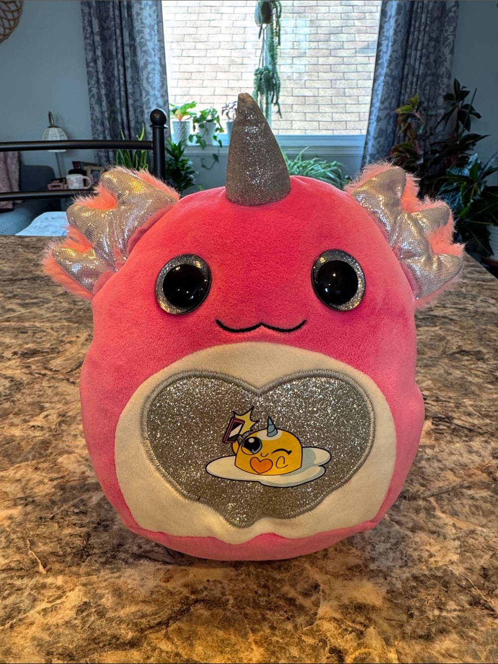 Zuru Rainbocorn Unicorn Winged Cute Chick Plush